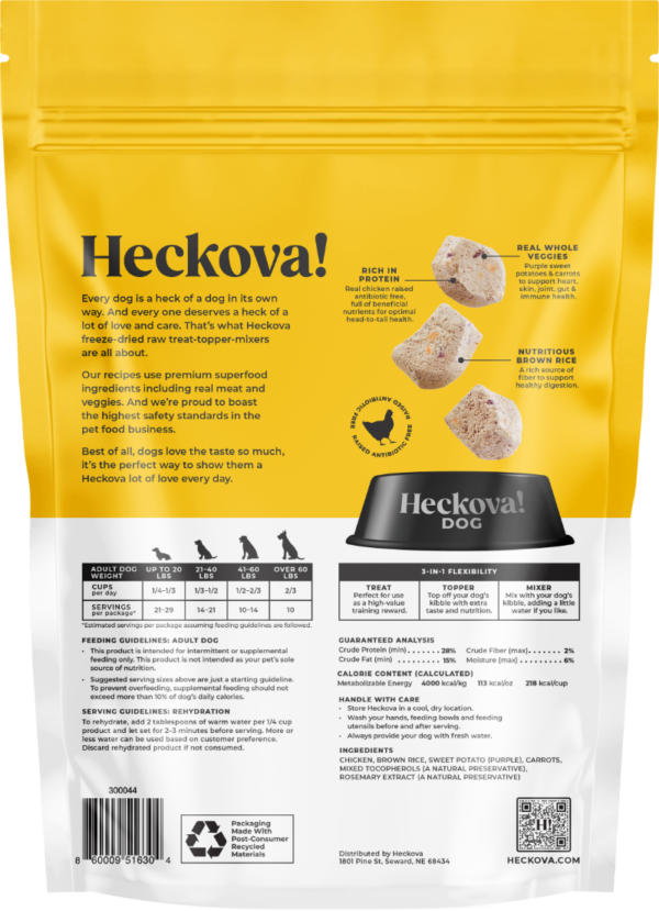 Chop Lickin Chicken Package Back